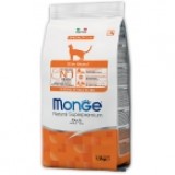 Корм Monge Cat Sterilised Duck для стерилизованных кошек с уткой, 1.5 кг